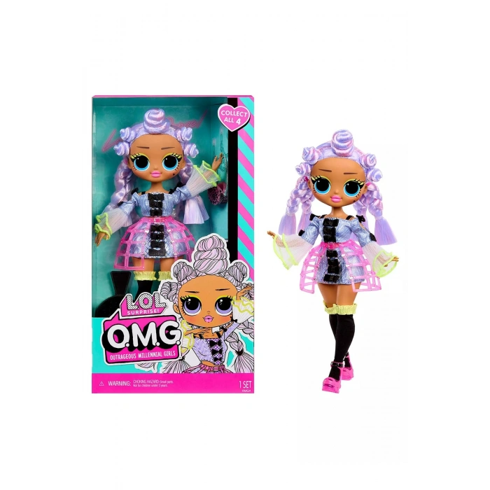 O.M.G. Miss Royale Moda Bebek 20 cm Aksesuarlı Orijinal LOL OMG