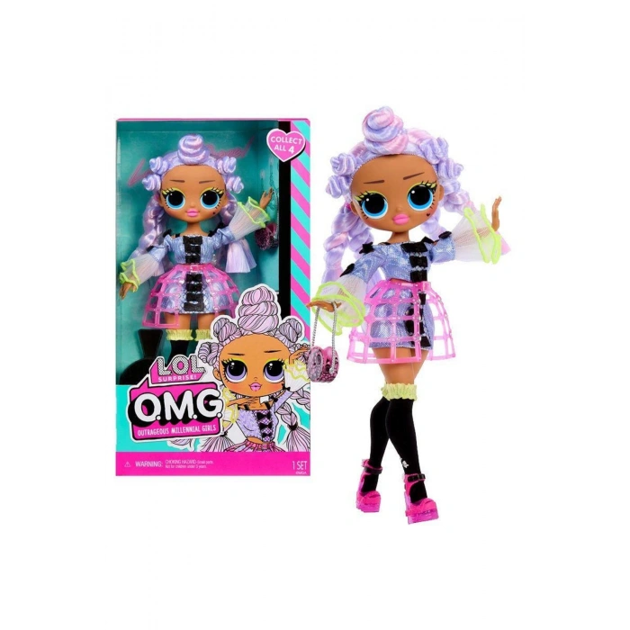 Surprise OMG Moda Bebek – Miss Royale (Premium Saçlı, Şık Kıyafetli Koleksiyonluk Bebek)