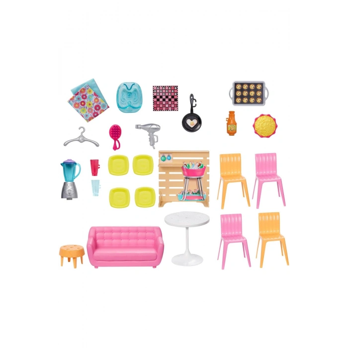 Fxg57 Barbienin Muhteşem Malibu Evi