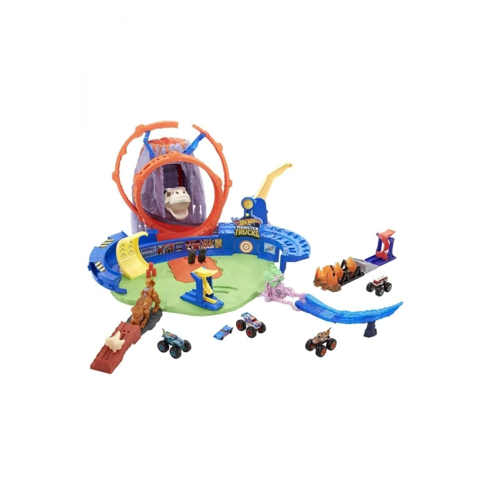 Oyuncak Hot Wheels Monster Trucks Volkanik Alanda Macera Oyun Seti Gyl14