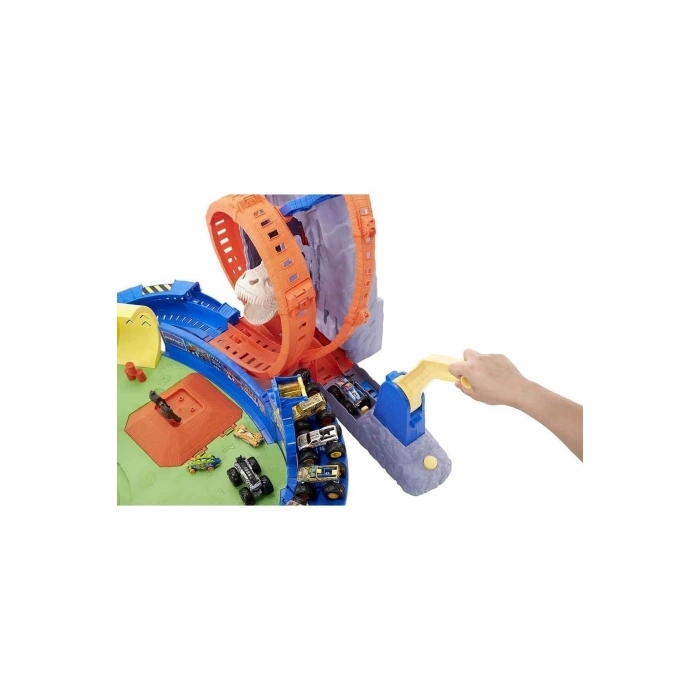 Oyuncak Hot Wheels Monster Trucks Volkanik Alanda Macera Oyun Seti Gyl14