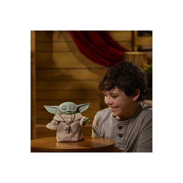 Star Wars Animatronic Baby Yoda The Child Grogu 25ten Fazla Ses Ve Hareket Kombinasyonlu