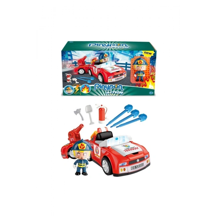 Pinypon Action Süper Itfaiye Arabası Oyun Seti