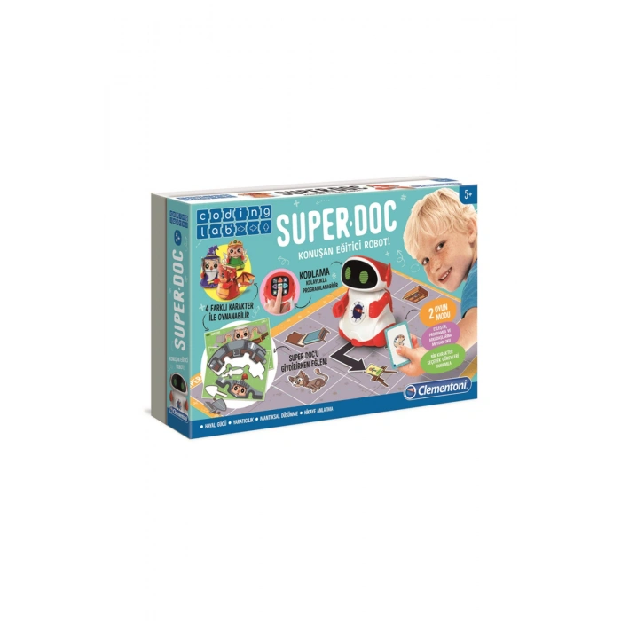 BFS 64960 Super Doc - Eğitici Konuşan Robot / Kodlama-Coding Lab +5 yaş
