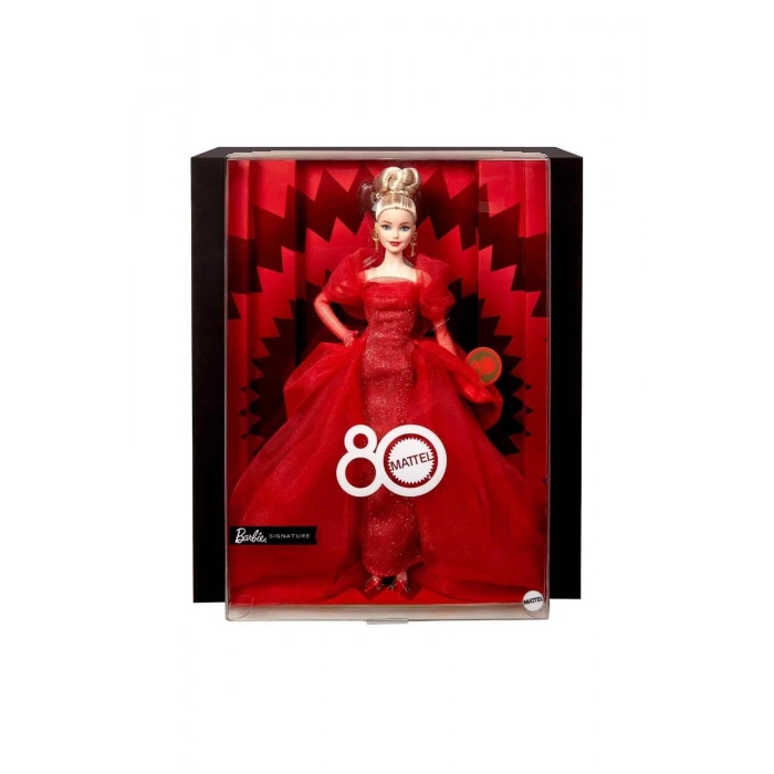 Barbie 80.Yıl Dönümü Koleksiyon Sarışın JBJ17