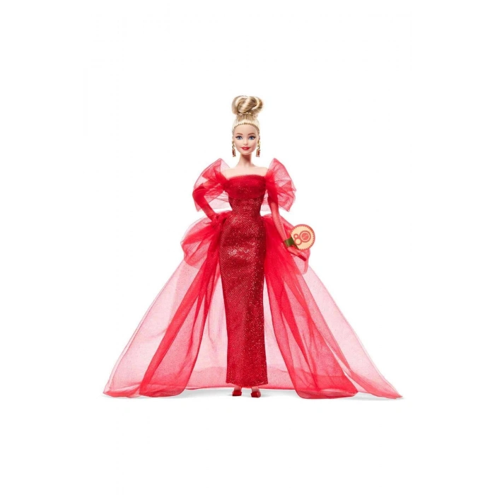 Barbie 80.Yıl Dönümü Koleksiyon Sarışın JBJ17