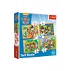 Always On Time, Paw Patrol 4lü 35 48 54 70 Parça Yapboz