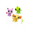 Littlest Pet Shop Minişler 3lü Figür Seti S1 S00005516 Gergedan İguana Aksolotl