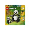 ® Creator 3’ü 1 Arada Vahşi Hayvanlar: Panda Ailesi 31165 - 8+ Yaratıcı Oyuncak Yapım Seti (626P)