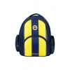 3 Bölmeli Çubuklu Arma Baskılı Suni Deri Okul Sırt Çantası (25756)