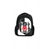 Çocuk ve Gençler İçin Lisanslı Beşiktaş Temalı Siyah Beyaz Sırt Çantası