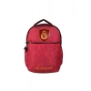 Logo Baskılı Okul Sırt Çantası 3 Bölmeli Kırmızı (24519)