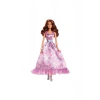 Signature Birthday Wishes Doll, Collectible in Satiny Lilac Dress with Wavy Brown Hair and Giftable