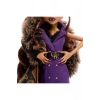 Clawdeen Wolf House of Wolf bebek, Şık kabanı ve özel aksesuarlarıyla JDR66