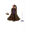 Clawdeen Wolf House of Wolf bebek, Şık kabanı ve özel aksesuarlarıyla JDR66