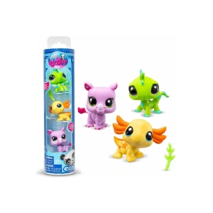 Littlest Pet Shop Minişler 3lü Figür Seti S1 S00005516 Gergedan İguana Aksolotl