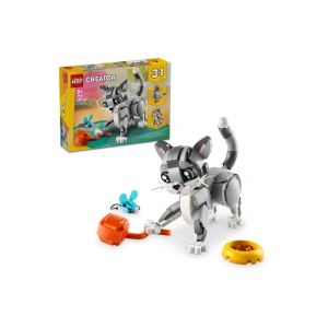 ® Creator 3’ü 1 Arada Oyunbaz Kedi 31163 - 8+ Çocuklar için Yaratıcı Oyuncak Yapım Seti (407P)
