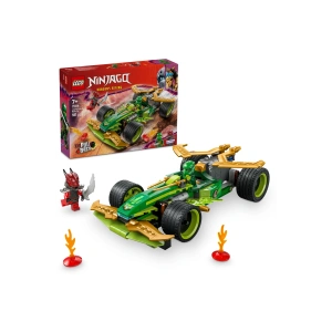 ® NINJAGO® Lloyd’un Çek-Bırak Yarış Arabası 71828 - 7+ Çocuklar için Oyuncak Yapım Seti (181P)