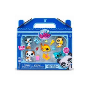 ZÜMRÜTOYUNCAKSTORE HASBRO 510-517 00517 LITTLES PET SHOP 5Lİ SET MİNİŞLER TATİLDE 4+ LİSANSLI