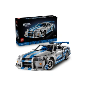 ® Technic™ Daha Hızlı Daha Öfkeli Nissan Skyline GT-R (R34) Araba 42210 - 18+ Model Seti (1410P)