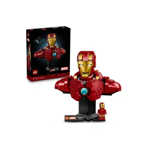 ® ǀ Marvel Iron Man MK4 Büstü 76327 - Yetişkinler için Koleksiyonluk Model Yapım Seti (436P)