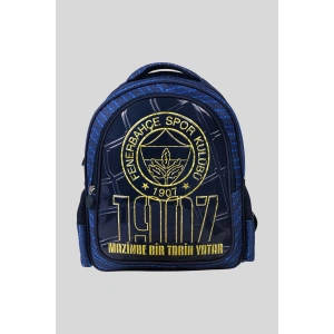 Çocuk Baskılı Lisanslı Çok Bölmeli Fermuarlı Okul Sırt Çantası