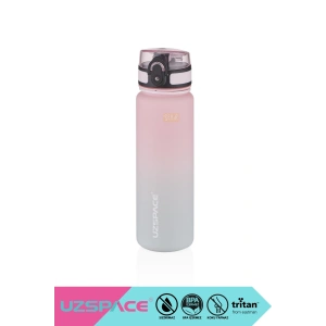 500ml Yeni Çift Renkli Sızdırmaz BPA İçermez Kilitlenebilir Kapaklı Motivasyonel Tritan Su Matarası