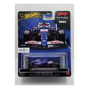 Premium Visa Cash App RB Formula 1 Team #22 Yarış Arabası Koleksiyonluk Oyuncak Model