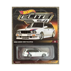 Elite 64 - 1990 BMW 318i Touring Beyaz 1:64 Diecast Model Araba