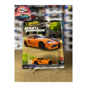 2021 TOYOTA GR SUPRA - FAST AND FURIOUS - PREMIUM - (1/64) TURUNCU