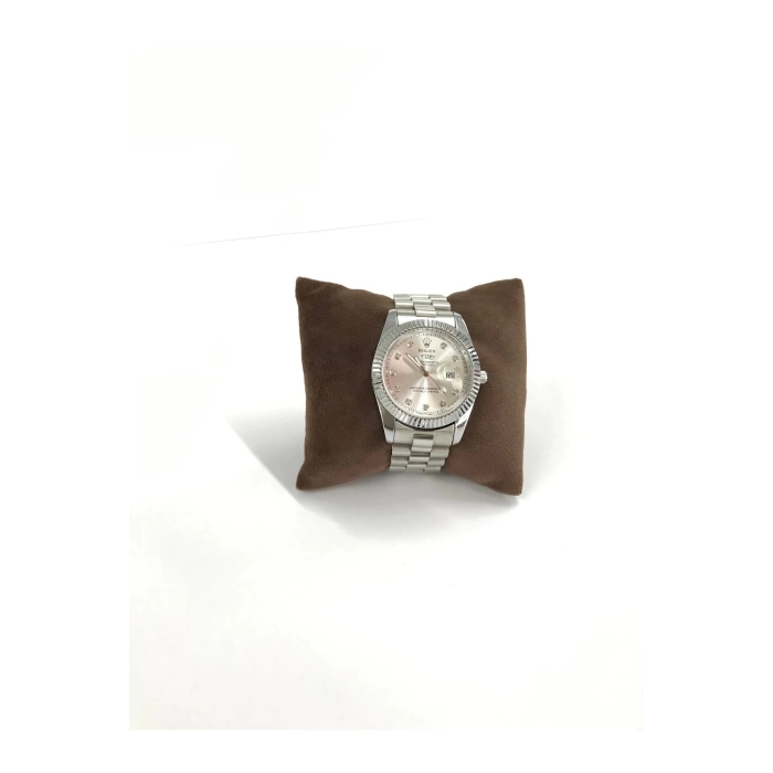 Yerli Üretim Süet Kumaş Koyu Kahve Renk 5 Adet 8/8cm Takı Yastıgı