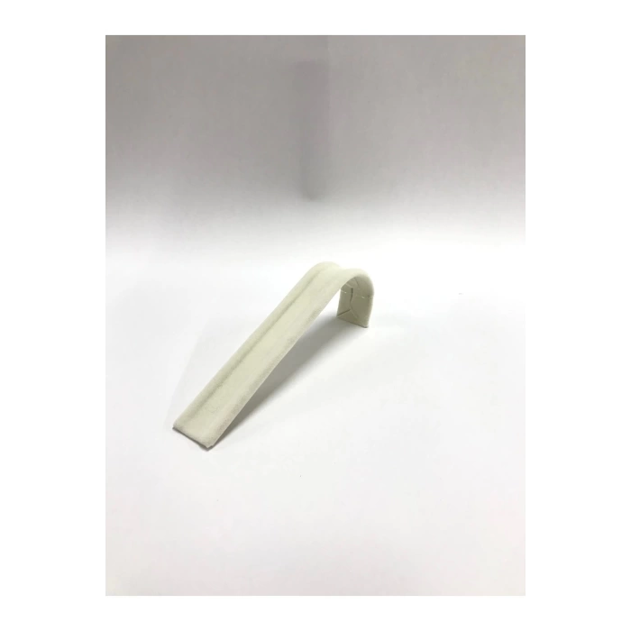 Yerli Üretim Metal Saç Süet Kumaş Krem Renk Bileklik-saat Sergileme Standı