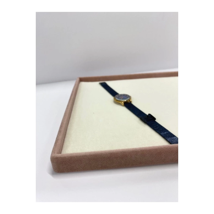 Yerli Üretim Süet Kumaş Iki Renk 34/24 Cm Takı Sergileme Standi