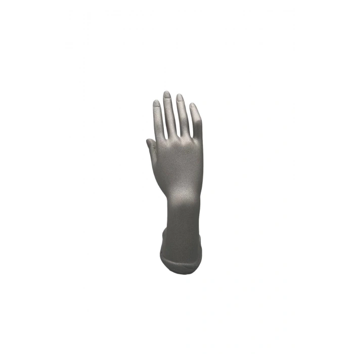 Polyester Malzeme Gri Renk 22 / 8,5 cm Takı Sergileme El Mankeni