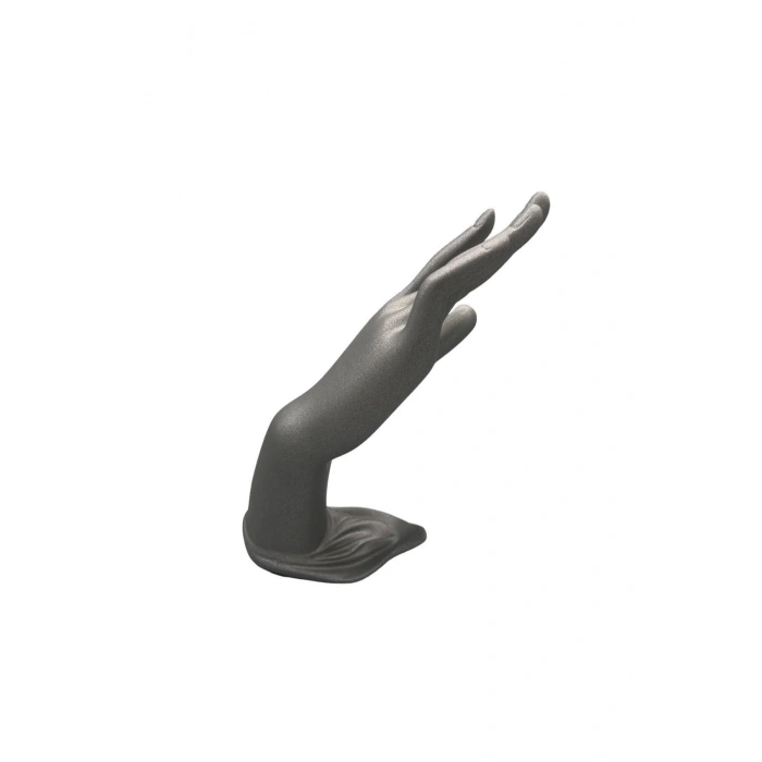 Polyester Malzeme Gri Renk 22 / 8,5 cm Takı Sergileme El Mankeni