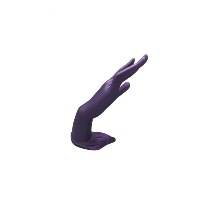 Polyester Malzeme Mor Renk 22 / 8,5 cm Takı Sergileme El Mankeni