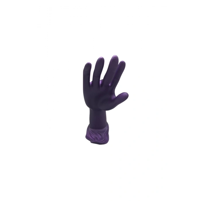 Polyester Malzeme Mor Renk 22 / 8,5 cm Takı Sergileme El Mankeni