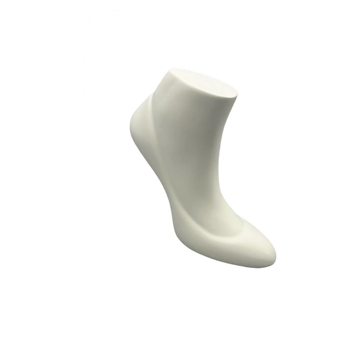 Polyester Malzeme Beyaz Renk 16 cm Takı Sergileme Ayak Mankeni