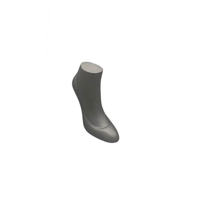 Polyester Malzeme Gri Renk 16 cm Takı Sergileme Ayak Mankeni