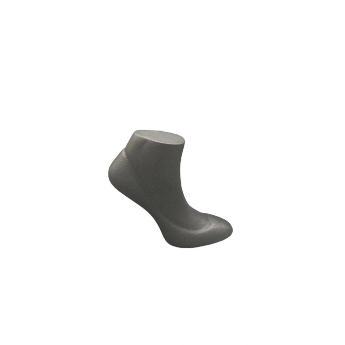 Polyester Malzeme Gri Renk 16 cm Takı Sergileme Ayak Mankeni