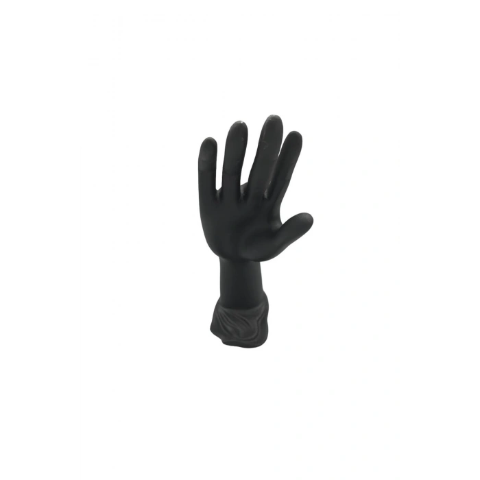 Polyester Malzeme Siyah Renk 22 / 8,5 cm Takı Sergileme El Mankeni
