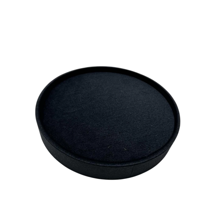Silindir Model Süet Kumaş Gri Renk 20/20 cm Batırmalı Küpe-Piercing Tablası