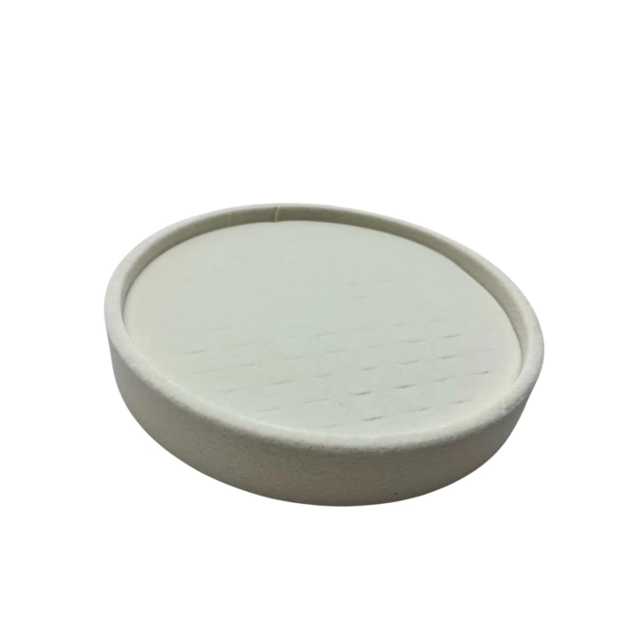Silindir Model Süet Kumaş Gri Renk 20/20 cm Batırmalı Küpe-Piercing Tablası
