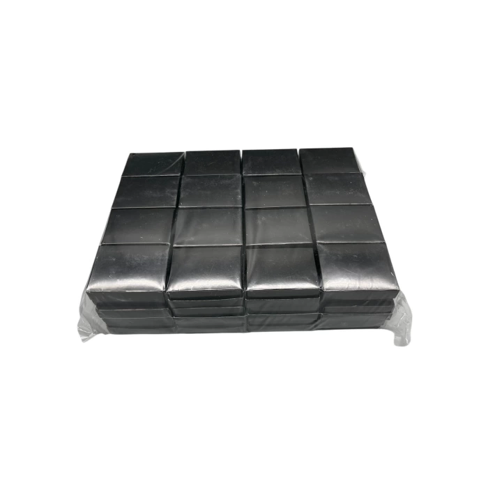 Karton Süngerli Kırmızı Renk 8/6 cm 48 Adet Üçlü Set Takı Kutusu