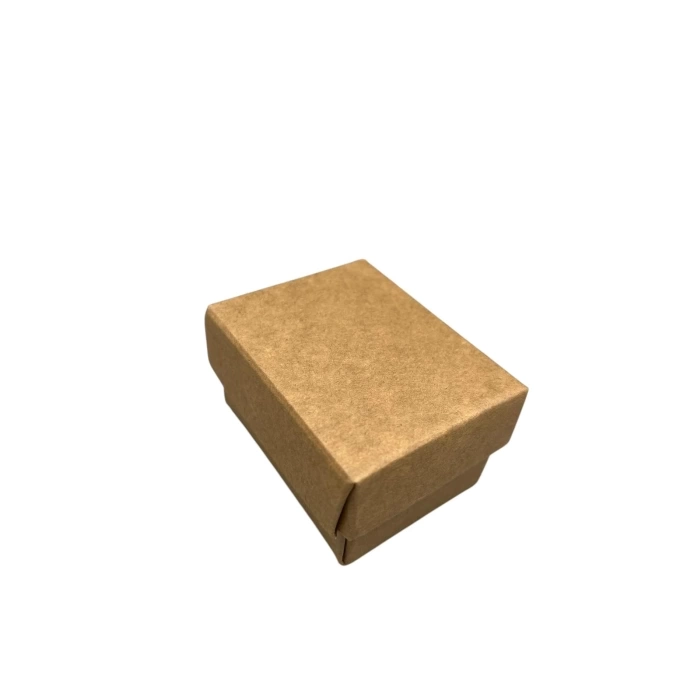 Karton Süngerli Kırmızı Renk 5/4 cm 60 Adet Yüzük Takı Kutusu