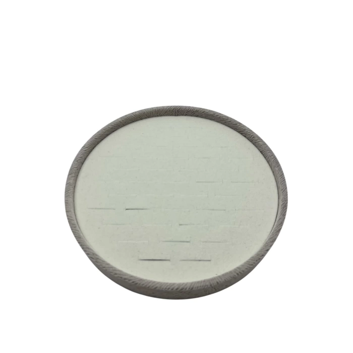 Silindir Model Süet Kumaş 20/20 cm Batırmalı Yüzük Tablası