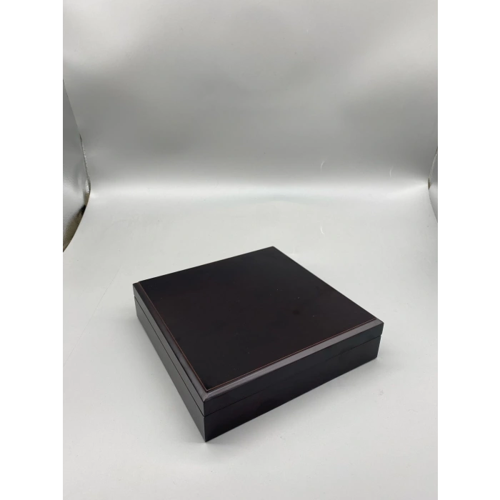 Ahşap Kahve Renk 20x20 Cm Set Kutusu