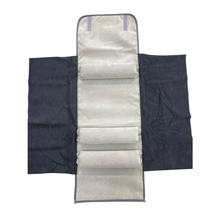 Deri Kumaş Çift Renk 64x25 Cm Bilezik/Kelepçe Rulosu