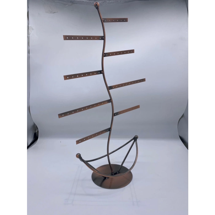 İthal Metal Siyah Renk 46x28 Cm Küpe Standı