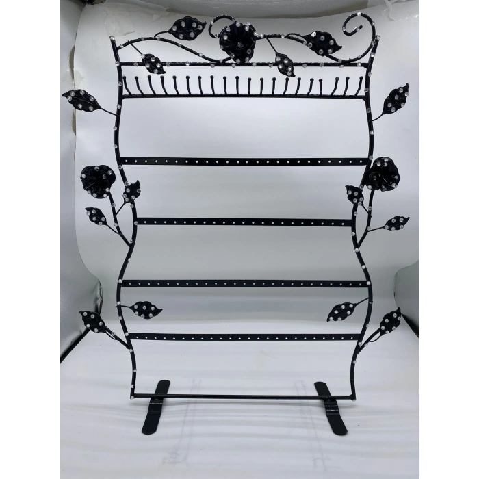 İthal Metal  Siyah Renk 50x42  Cm Kolye Küpe Standı